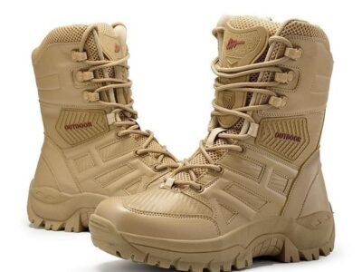 Chaussure de combat militaire